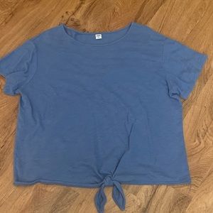 Women’s Old Navy tie front top size XL
